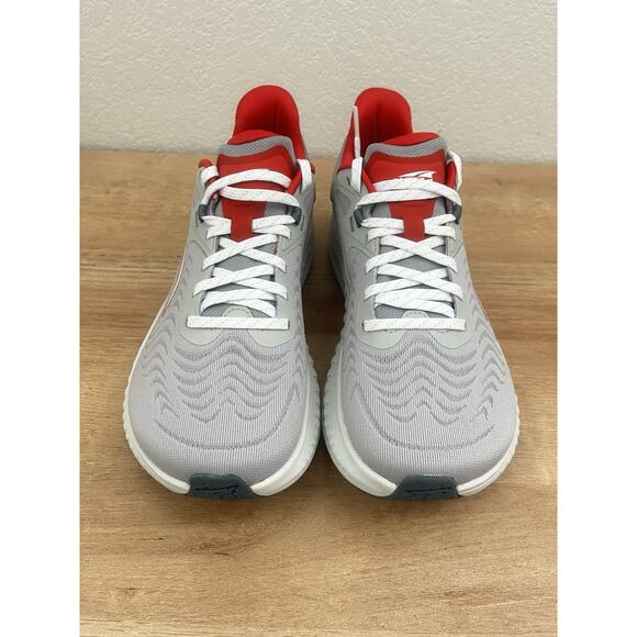 Altra Torin 7 Sneakers Men's Gray Red Lace-Up Athletic Running Shoes - Picture 5 of 12
